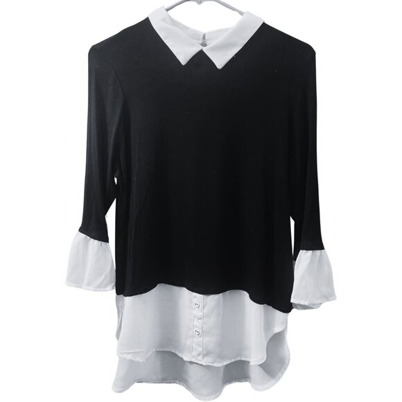 Elle Blouse size Small EUC - Picture 1 of 9